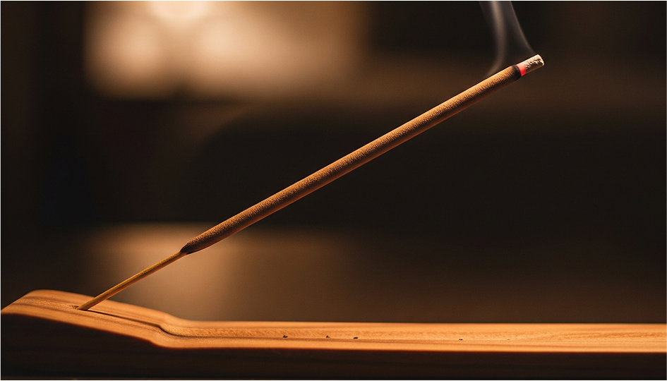 Hương thơm của Đàn Hương tạo bầu không khí linh thiêng thanh tịnh