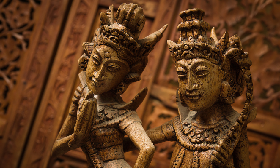 Tượng làm từ gỗ Đàn hương trở nên phổ biến